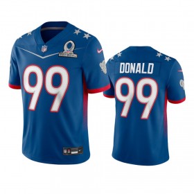 Miesten Los Angeles Rams NFL Pelipaita Aaron Donald 99 Game Royal 2022 NFC Pro Bowl